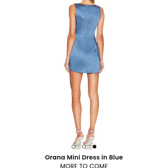 Orana Mini Dress in Blue - Picture 4 of 5